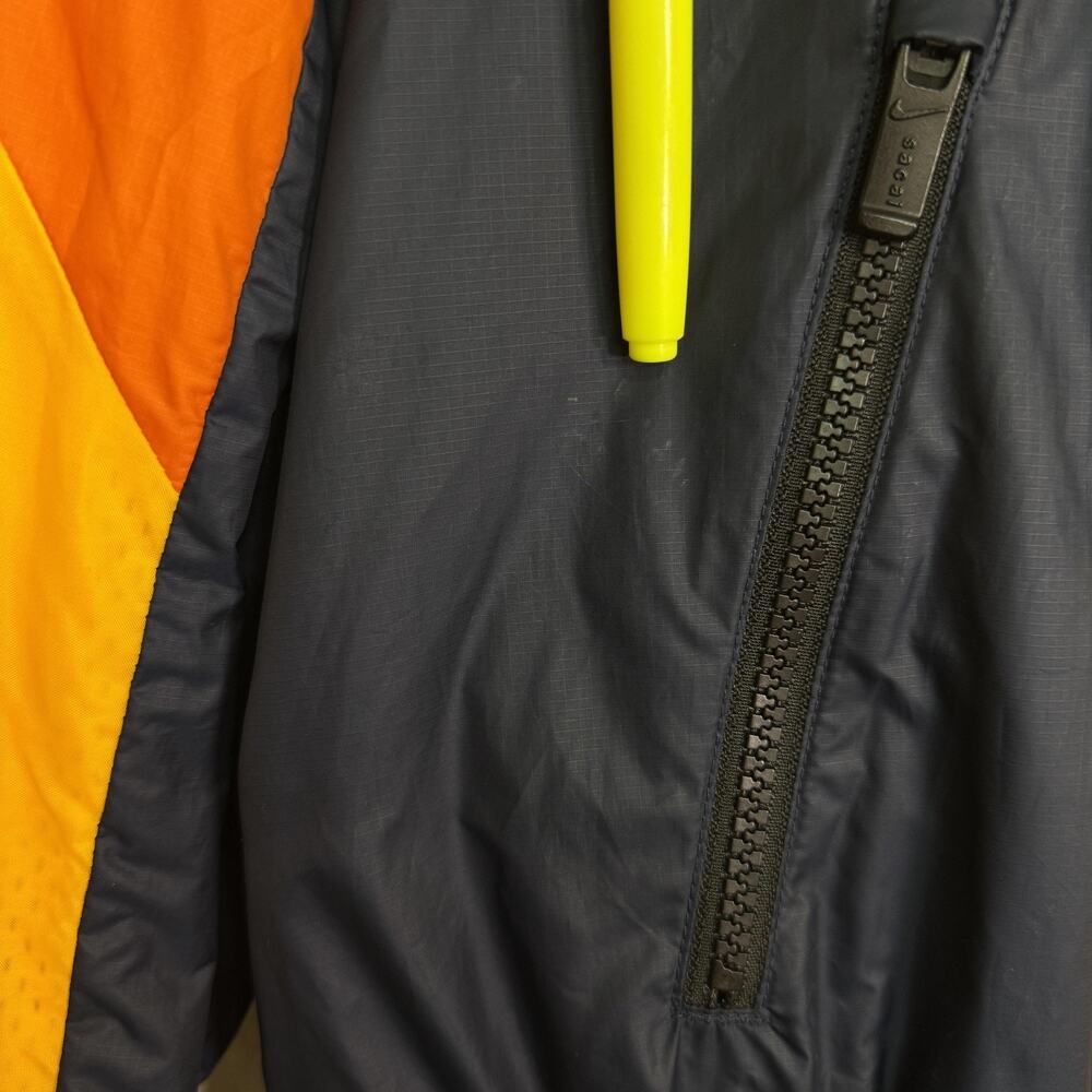 Nike X Sacai Jacket Mens Medium Windbreaker Colorblock Double Zip Streetwear - Picture 15 of 16